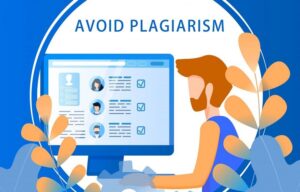 How can avoiding plagiarism help you form sentences?